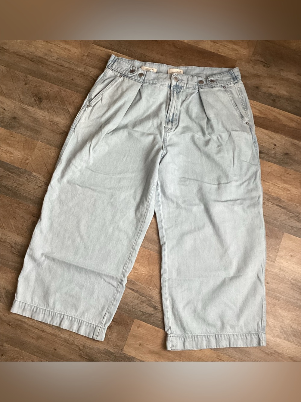 Universal Thread Light Blue Denim Wide Leg Pants
